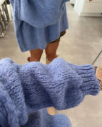 Baby-Sheep Oversized - Blue Violet