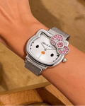 Hello Kitty Silver Woman Watch