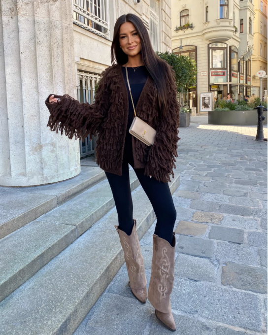 Paris It-Girl Boots - Taupe
